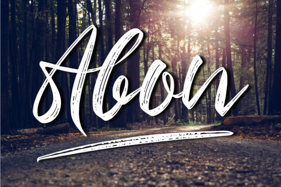 Abon: A Handwritten Font for Eye-Catching Campaigns