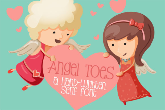 Angel Toes: A Delicate Script for Elegant Projects