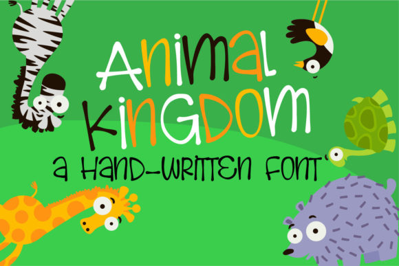 Animal Kingdom: A Playful Font for Creative Campaigns