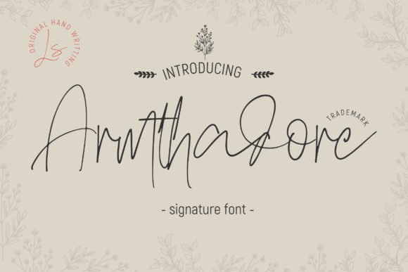 Armthadore: Elevate Your Campaigns with This Elegant Script Font