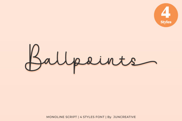 Ballpoints: A Handwritten Font for Engaging Campaigns