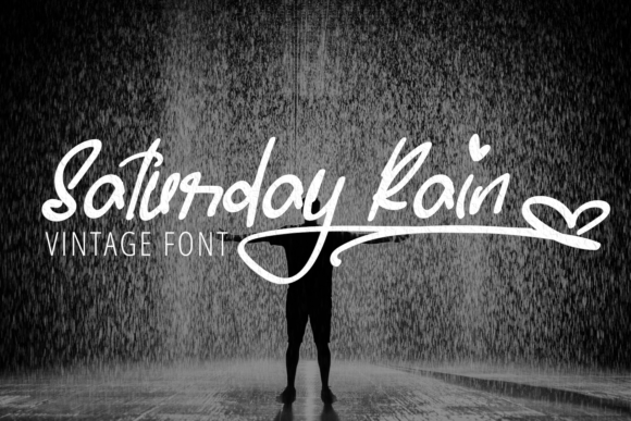 Bring Charm to Your Creations with Saturday Rain Font