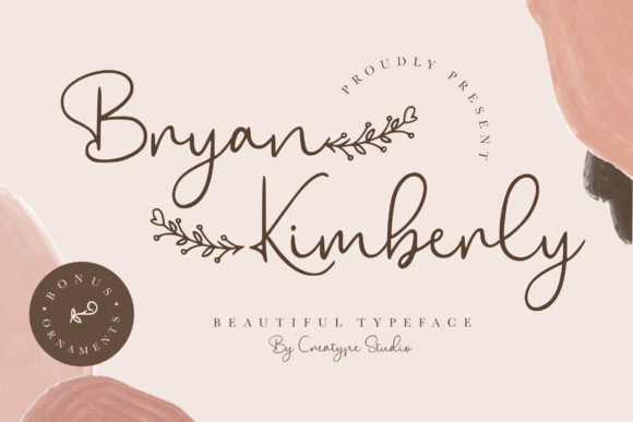 Bryan Kimberly: A Charming Handwritten Font for Crafters
