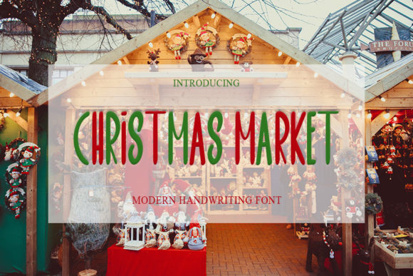 Christmas Market: A Charming Font for Your Brand