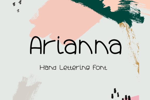 Discover Arianna: A Charming Handwritten Font for Branding