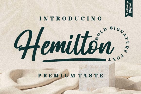 Discover Hemilton: A Charming Handwritten Font for Editorial Design