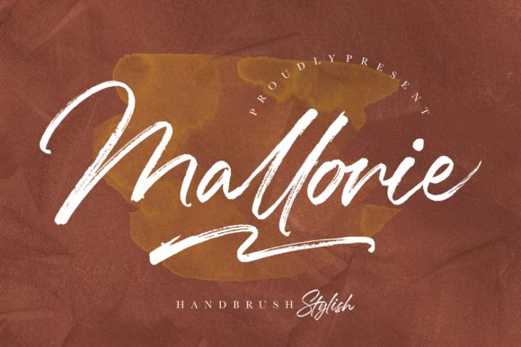 Discover Mallorie: A Brush-Style Font for Creative Branding