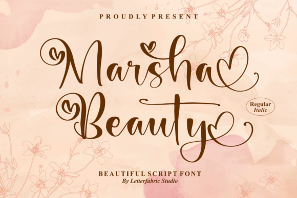 Discover Marsha Beauty: A Font for Elegant Editorial Design