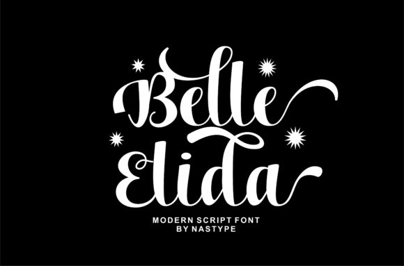 Discover the Charm of Belle Elida: A Versatile Script Font