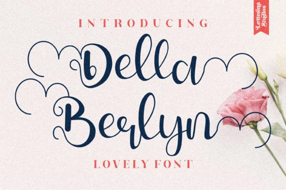 Discover the Charm of Della Berlyn: A Perfect Script Font