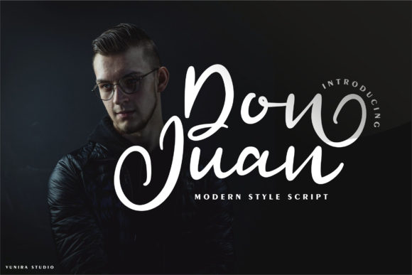 Don Juan: A Premium Script Font for Elegant Web Design