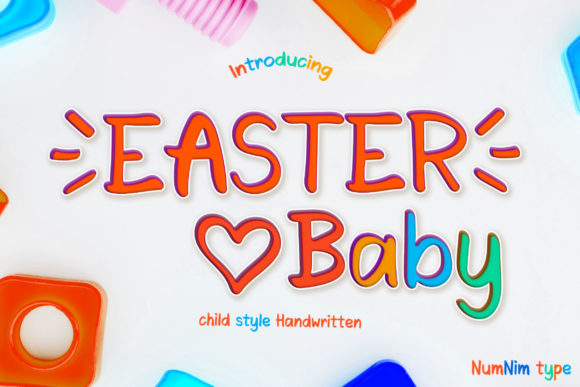 Easter Baby: A Charming Handwritten Font for Editorial Design