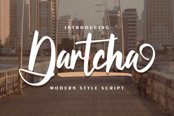 Elevate Your Brand with Dartcha: A Charming Handwritten Font