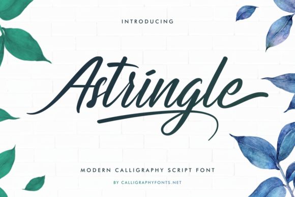 Enhance Your Brand with Astringle: A Sophisticated Handwritten Font