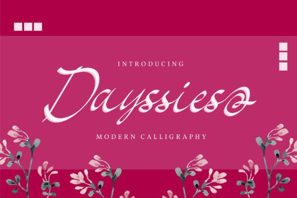 Enhance Your Brand with Dayssies Font