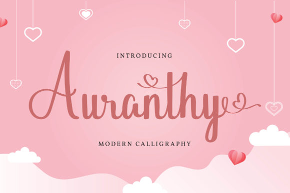 Enhance Your Campaigns with Auranthy: A Romantic Handwritten Font
