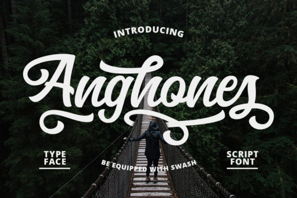 Enhance Your Web Design with Anghones Font