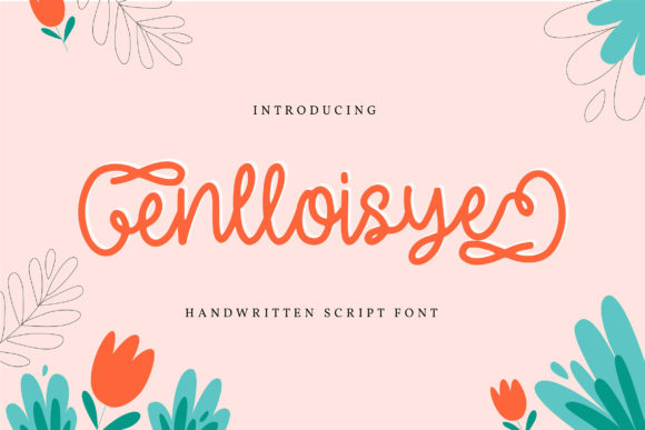 Enlloisye: A Font for Eye-Catching Campaigns