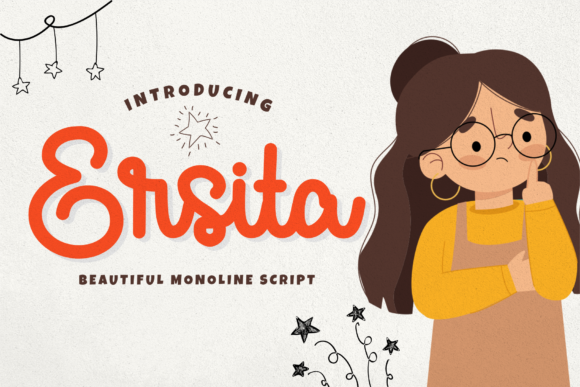Ersita: A Versatile Script Font for Web Design