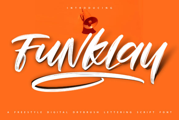 Funklay: A Charming Handwritten Font for Dynamic Visuals