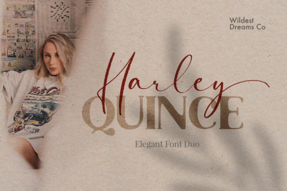 Harley Quince: Elevate Your Campaigns with This Elegant Duo Font