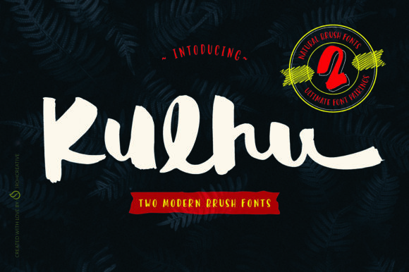 Kulhu: A Stylish Handwritten Font for Web Design