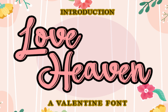 Love Heaven: A Handwritten Font for Polished Branding