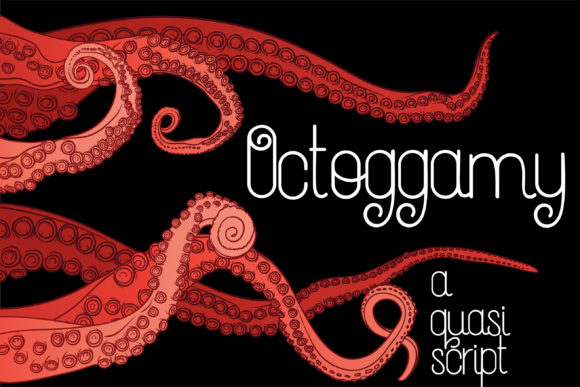 Octogamy: A Curvy Script Font for Engaging Visuals