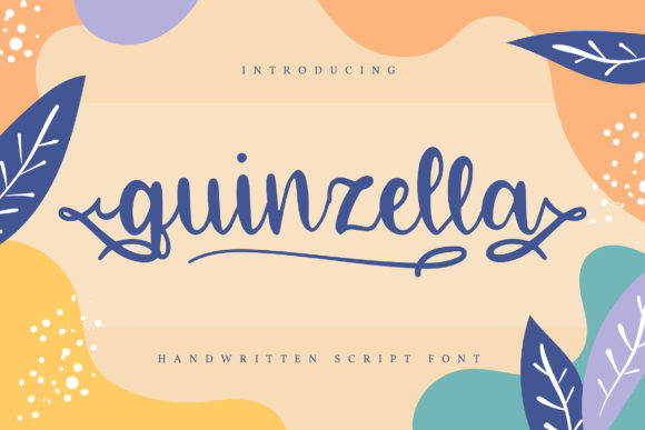 Quinzella: A Handwritten Font for Elegant Web Design