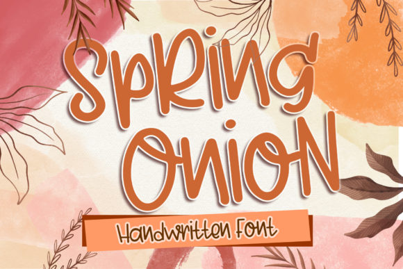 Spring Onion: A Charming Handwritten Font for Web Design
