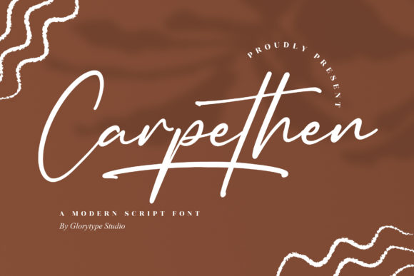 Transform Your Brand with Carpethen: A Modern Script Font