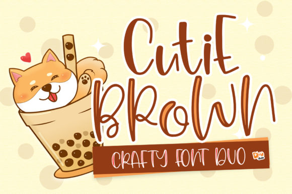 Transform Your Brand with Cutie Brown: A Fun Handwritten Font