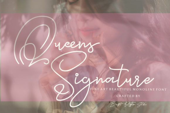 Transform Your Brand with Queens Signature Font