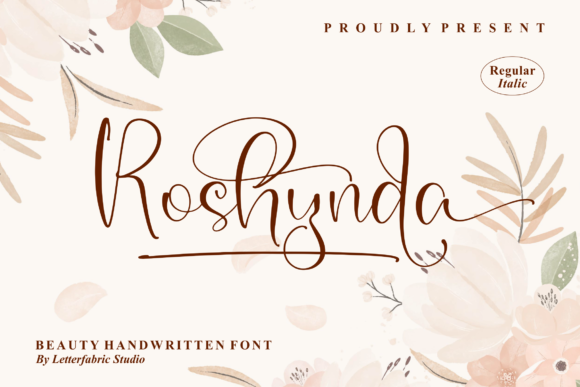 Transform Your Brand with Roshynda: A Versatile Script Font