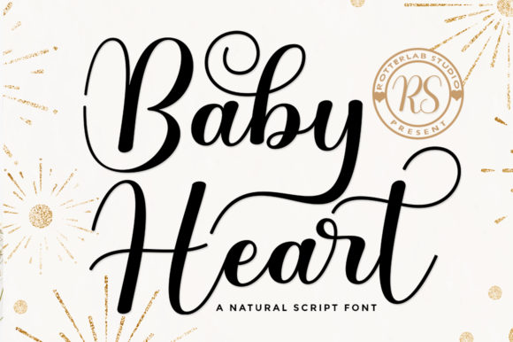 Unleash Creativity with Baby Heart Font for Handmade Projects